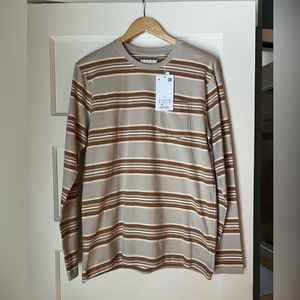 NWT Cactus Man 100 % cotton striped T-shirt S